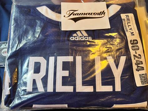 Autographed Morgan Rielly jersey | SidelineSwap