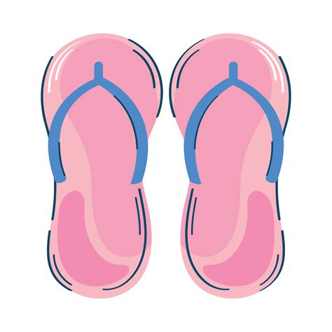 Pink Flip Flop Clip Art