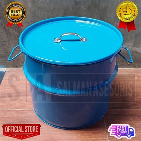 Tong Drum Besi Liter Tempat Bakar Sampah Lazada Indonesia