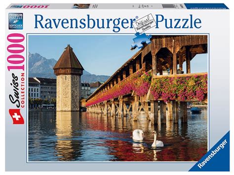 Ravensburger Puzzle Luzern Kapellbr Cke Anz Teile Puzzle Welt Ch