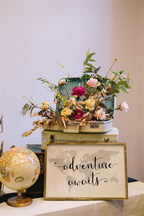 Adventure Awaits — Team Wedding Bridal Shower Rustic Vintage Bridal Shower Vintage Theme