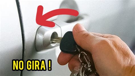 Cerradura no abre la llave no gira se atora solución para puertas