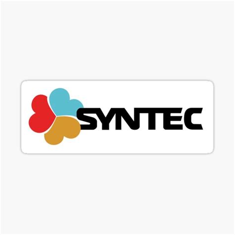 "Syntec Logo" Sticker for Sale by FletcherMartin | Redbubble