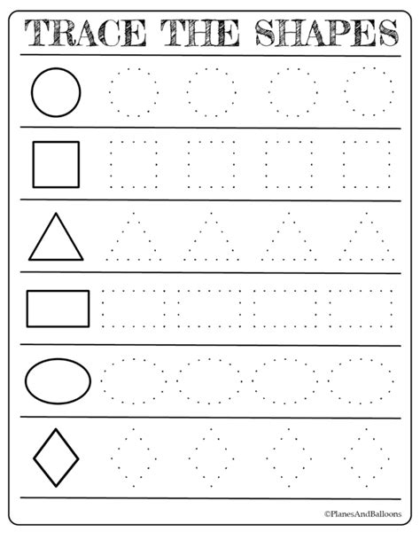 Make My Own Tracing Worksheets