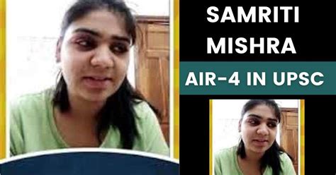 Smriti Mishra Biography Age Marksheet Optional Subject Fourth