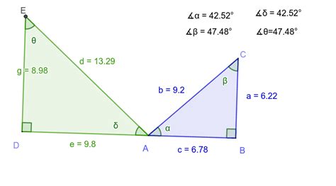 Razones Trigonométricas Geogebra