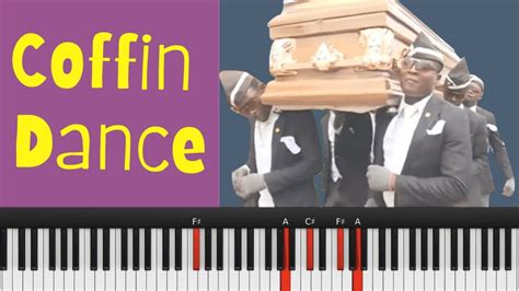 Coffin Dance Piano Aprenda A Tocar Em 7 Níveis Youtube