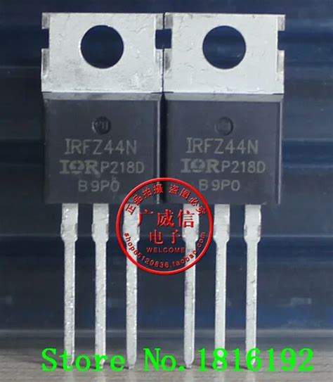 Free Shipping Ir Irfz Npbf Mosfet Mosfet V A To Irfz N Mosfet