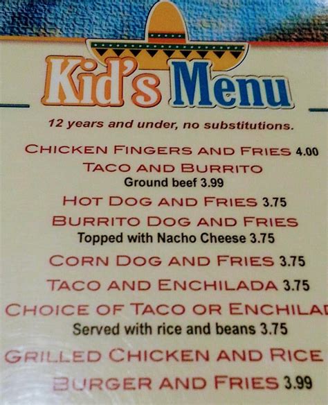 Menu At Anejo Grille Pub And Bar Hayesville