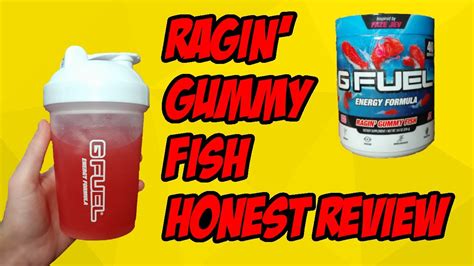 My Favorite Gfuel Flavor Gfuel Ragin Gummy Fish Honest Review Youtube