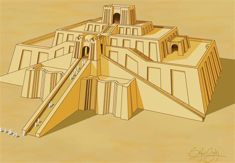Ziggurat Drawing at GetDrawings | Free download