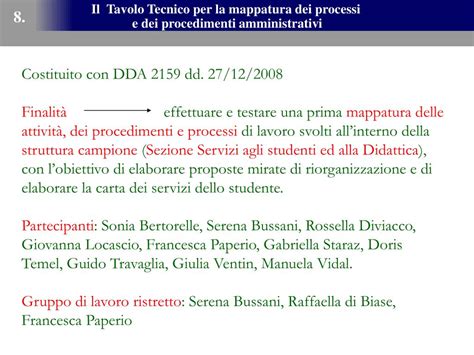 Ppt Tavolo Tecnico Per La Mappatura Dei Processi E Dei Procedimenti