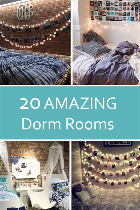 20 Amazing Dorm Room Ideas Society19