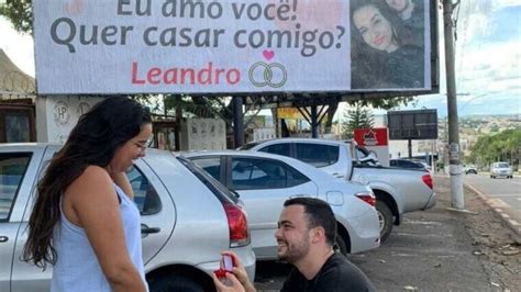 Pedido De Casamento Criativo Em Minas Gerais Homem Surpreende Namorada