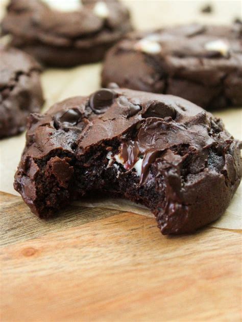 Fudgy Brownie Cookies Taffey Bakery