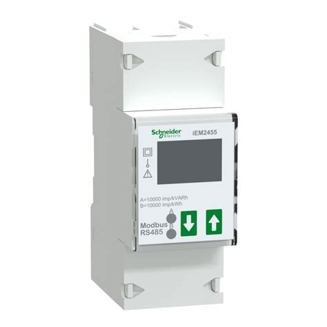 Compteur Modulaire Monophas A V Communication Modbus Mid