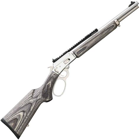 Marlin 1894 Csbl Stainlesslaminate Lever Action Rifle 357 Magnum Blackgraystainless