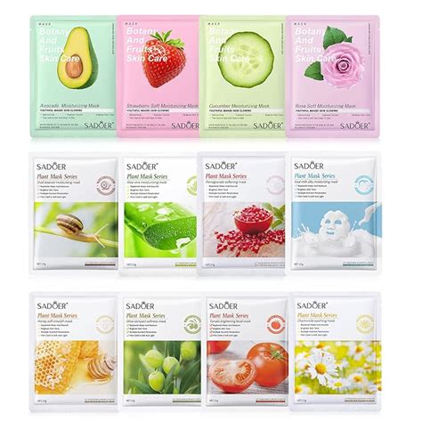 Amazon Mond Sub Sadoer Face Sheet Mask Bundle With Facial Skin