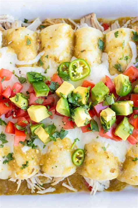 Easy Enchiladas Verdes Recipe Evolving Table