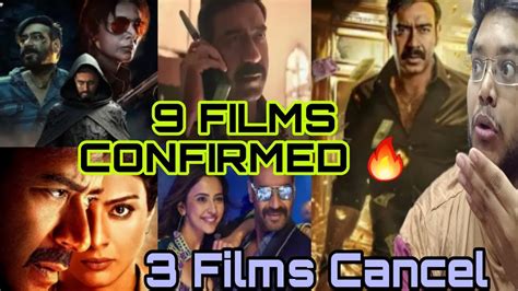 Ajay Devgn Upcoming Movies 202420252026 Confirm Movie List Of Ajay