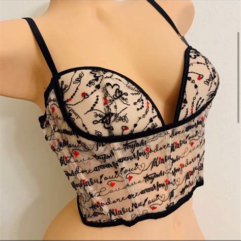 Victorias Secret Lamour Limited Edition Bustier Gem