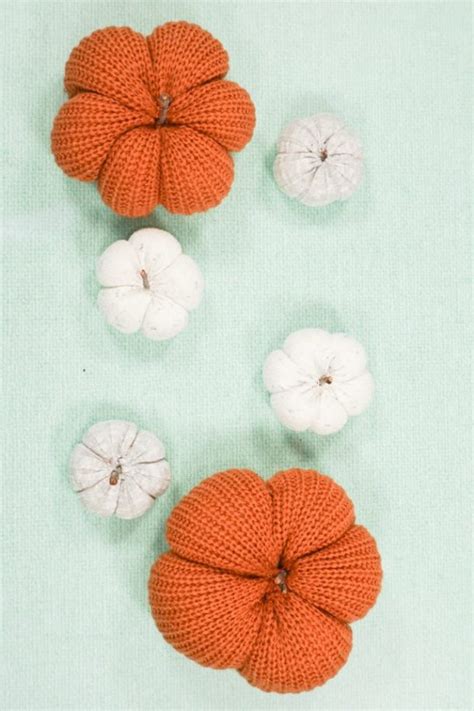 How To Make A Sweater Pumpkin • Heather Handmade