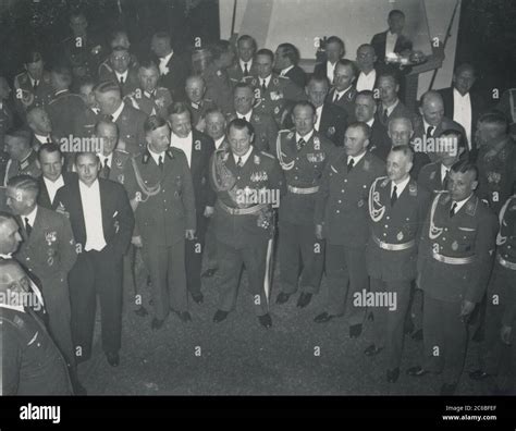 Reception On Goerings Birthday Heinrich Hoffmann Photographs 1934