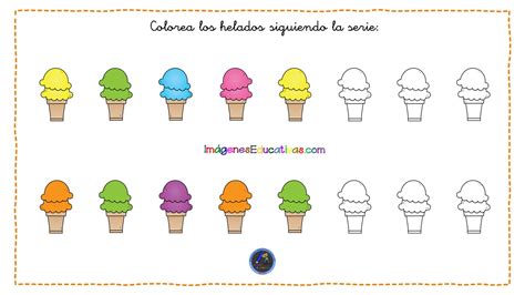 Helados Colores Imagenes Educativas