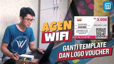 Cara Ganti Template Voucher Dan Logo Wifi Mikhmon Youtube