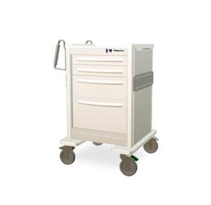 Narrow Width Short Elite Aluminum Medical Carts Medline Industries Inc