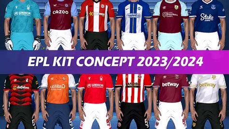 Pes New Epl Kitpack Concept Pes Gaming With Tr