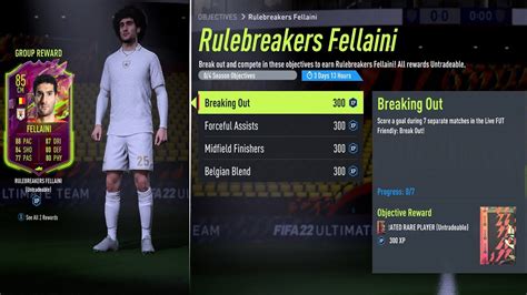 How To Complete Rulebreaker Fellaini Objectives Fast Fifa