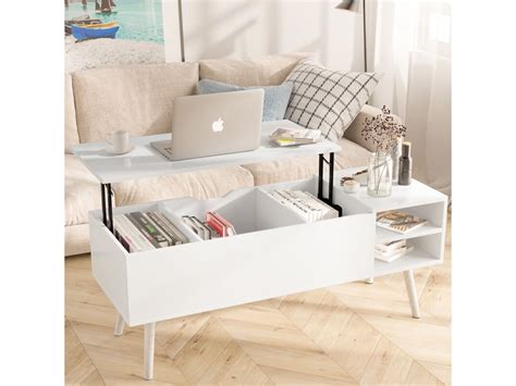 Lift Top Coffee Table with Hidden Storage - Practical and Affordable