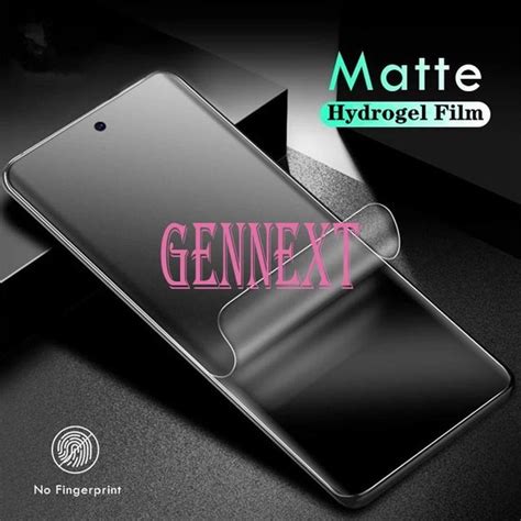 Jual ANTI GORES JELLY HYDROGEL MATTE SAMSUNG GALAXY M10 M11 M12 M21 M22