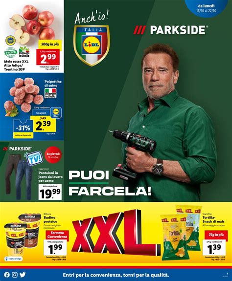 Lidl Volantino Promozionale Valido Da 16 10 A 22 10 Pagina N 1