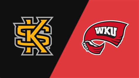 Wed 10 30 Kennesaw State Vs Western Kentucky 10 30 24 Stream The