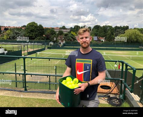 Andrew Bettles Coach Of Elina Svitolina On Day Nine Of The Wimbledon