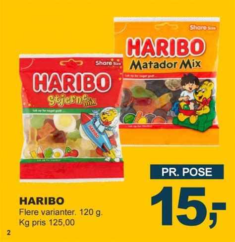 Haribo Matador Mix Slikposer Let K B Juli Alle Tilbudsavis