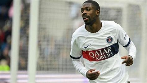 PSG Ousmane Dembélé et Arnau Tenas forfaits pour la réception de Metz