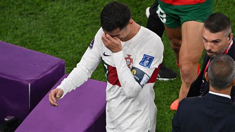 El Llanto De Cristiano Ronaldo En Soledad Después De Perder Con