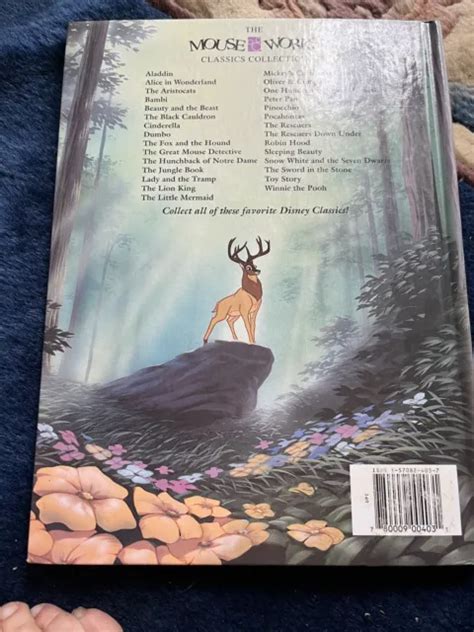 Disney S Classic Storybook Collection Bambi Hardcover Book Mouse