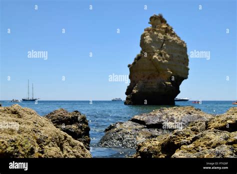 Algarve Albufeira Praia Da Marinha Beach One Of The 10 Most