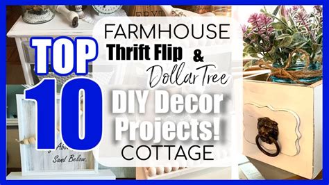 Farmhouse Cottage Thrift Trash To Treasure Dollar Tree Diy Decor