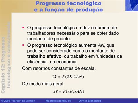 Progresso Tecnol Gico E Taxa De Crescimento Ppt Carregar