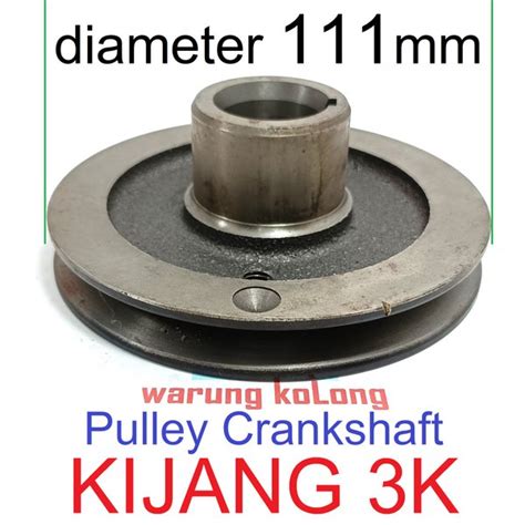 Jual Pulley Crankshaft Kijang K Kf Puli As Kruk Pully Crank Shaft Di