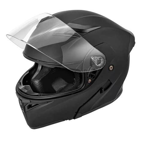 Casco Con Luz Led Belug Negro Talla Xxl Para Motociclista Coppel