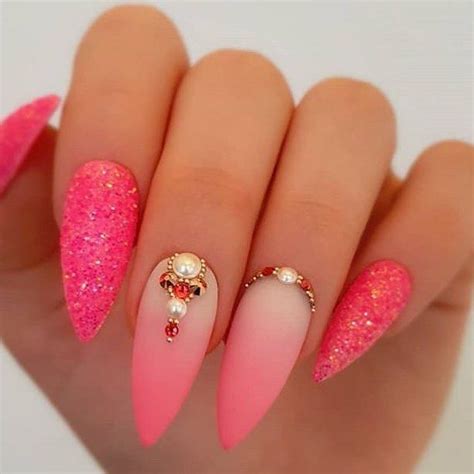 Ombre Acrylic Nails Pretty Acrylic Nails Pretty Nails Graduation