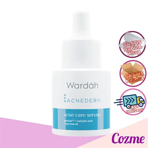 Jual Wardah Acnederm Acne Care Serum Ml Shopee Indonesia