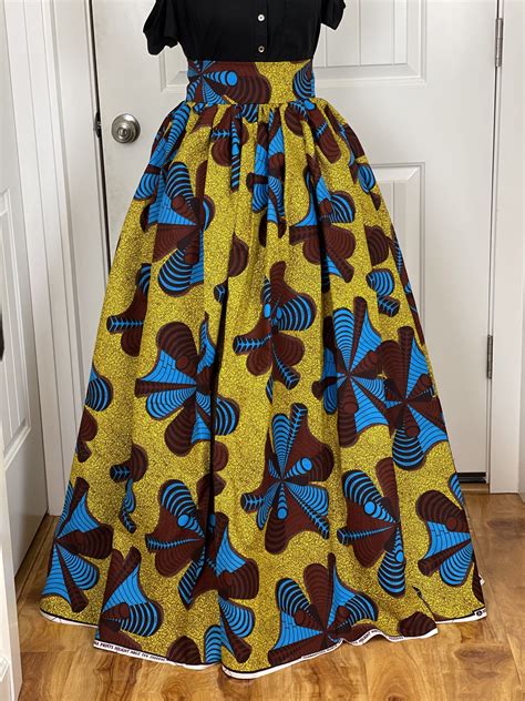 Pin By Kim Wilborn On African Print Skirts African Print Skirt African Maxi Skirt African Skirts