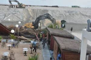 Fg Begins Demolition Of Landmark Beach For Coastal Highway Project